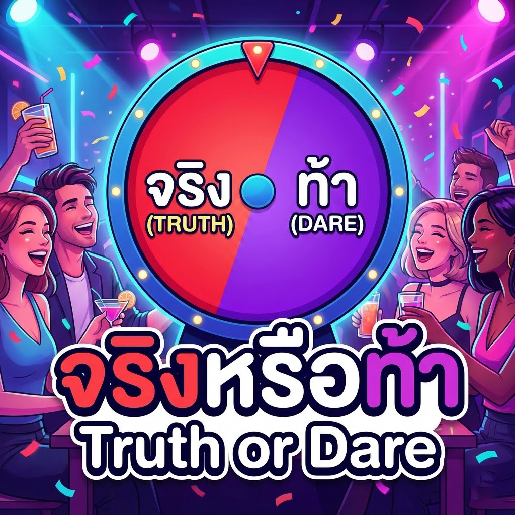 จริงหรือท้า Truth Or Dare Game Logo